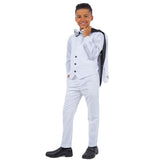 Modern White 5 pc Tuxedo