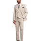 Stacy Adams Mens-suit 3 PC Windowpane