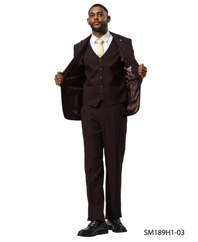 Mens-suit Tattersall Pattern by Modern