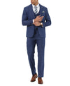 Mens-suit Crosshatch 3pc by Stacy Adams