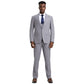 Men's Stacy Adams Hybrid-Fit 3pc Suit Set, Jacket Vest and Pants