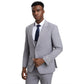 Men's Stacy Adams Hybrid-Fit 3pc Suit Set, Jacket Vest and Pants