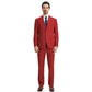 Men's Stacy Adams Hybrid-Fit 3pc Notch Lapel Suit Set, Jacket Vest and Pants