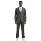 Men's Stacy Adams Sharkskin 3-Piece Suit