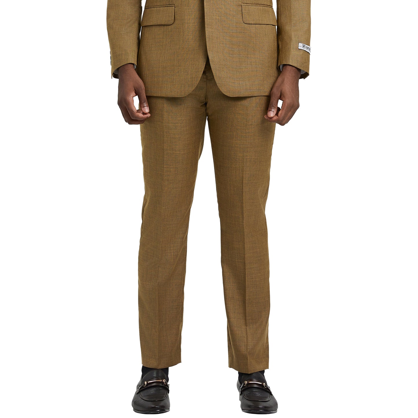 Men's Stacy Adams Sharkskin 3-Piece Suit