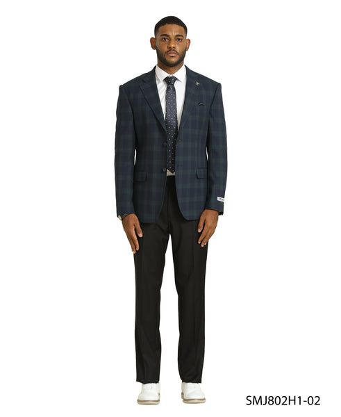 Mens-jacket Windowpane by Modern