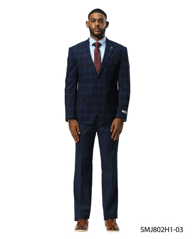 Mens-jacket Windowpane by Modern