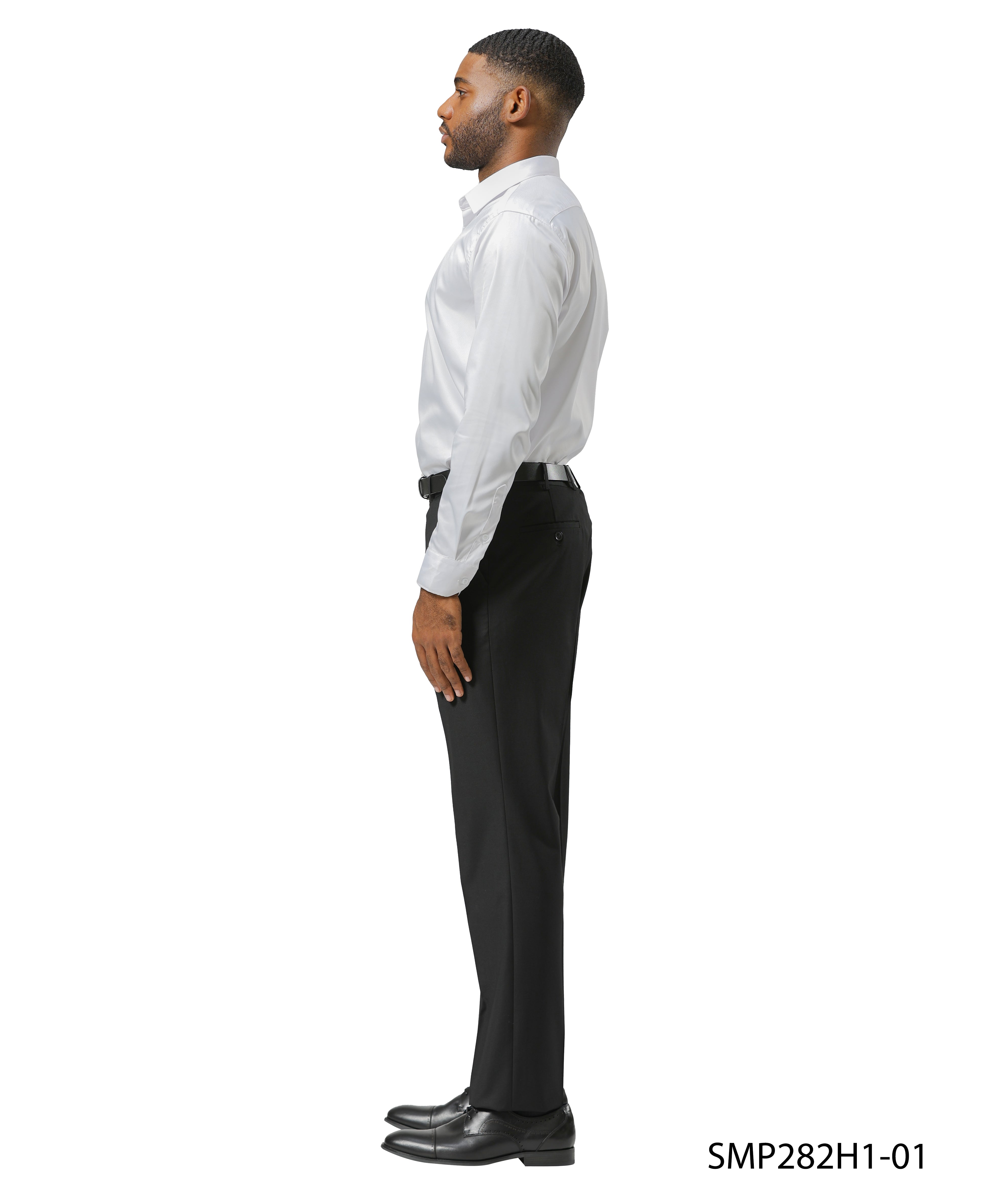 Solid Dress Pants ByBarry's Menswear