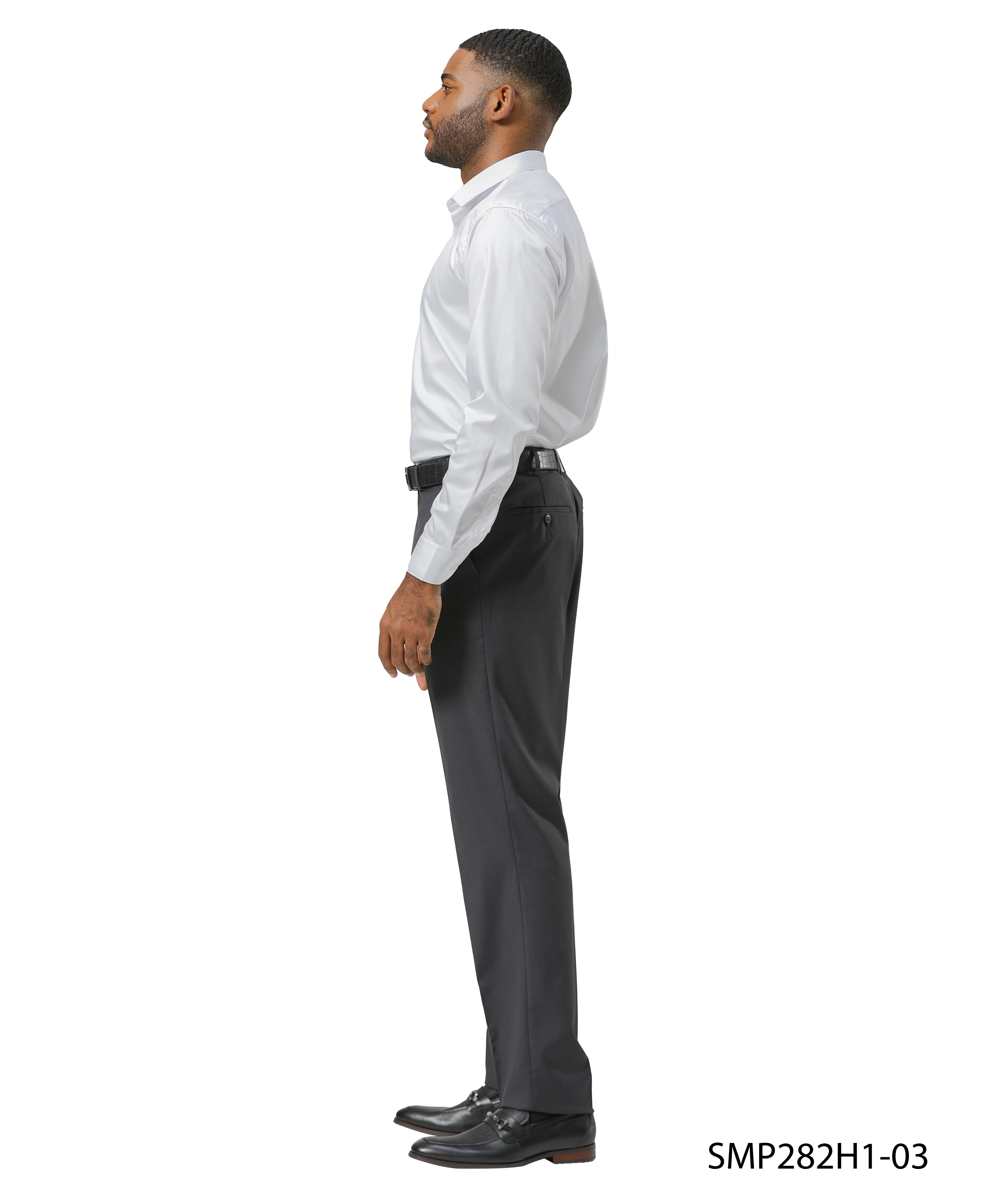 Solid Dress Pants ByBarry's Menswear