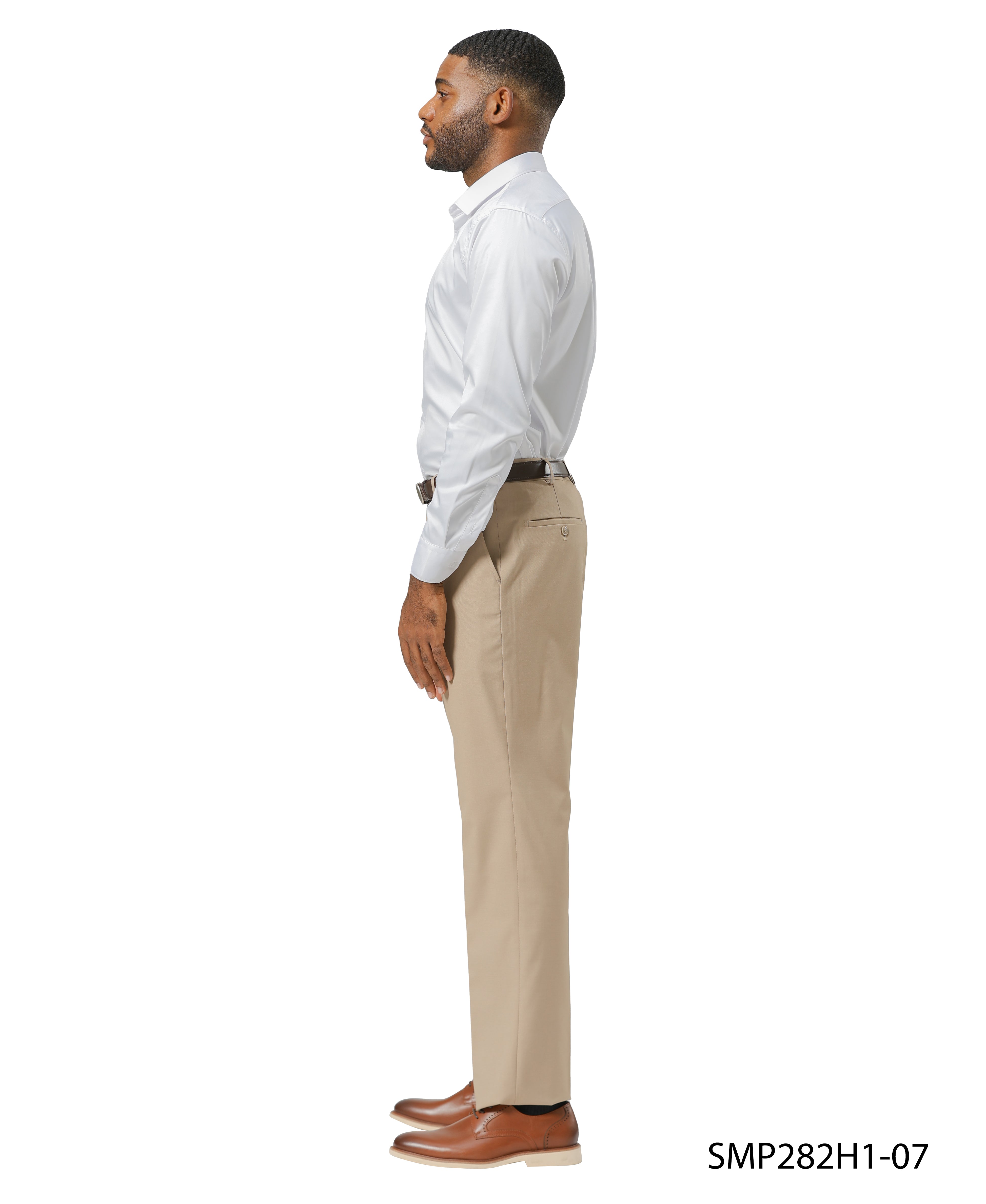 Solid Dress Pants ByBarry's Menswear