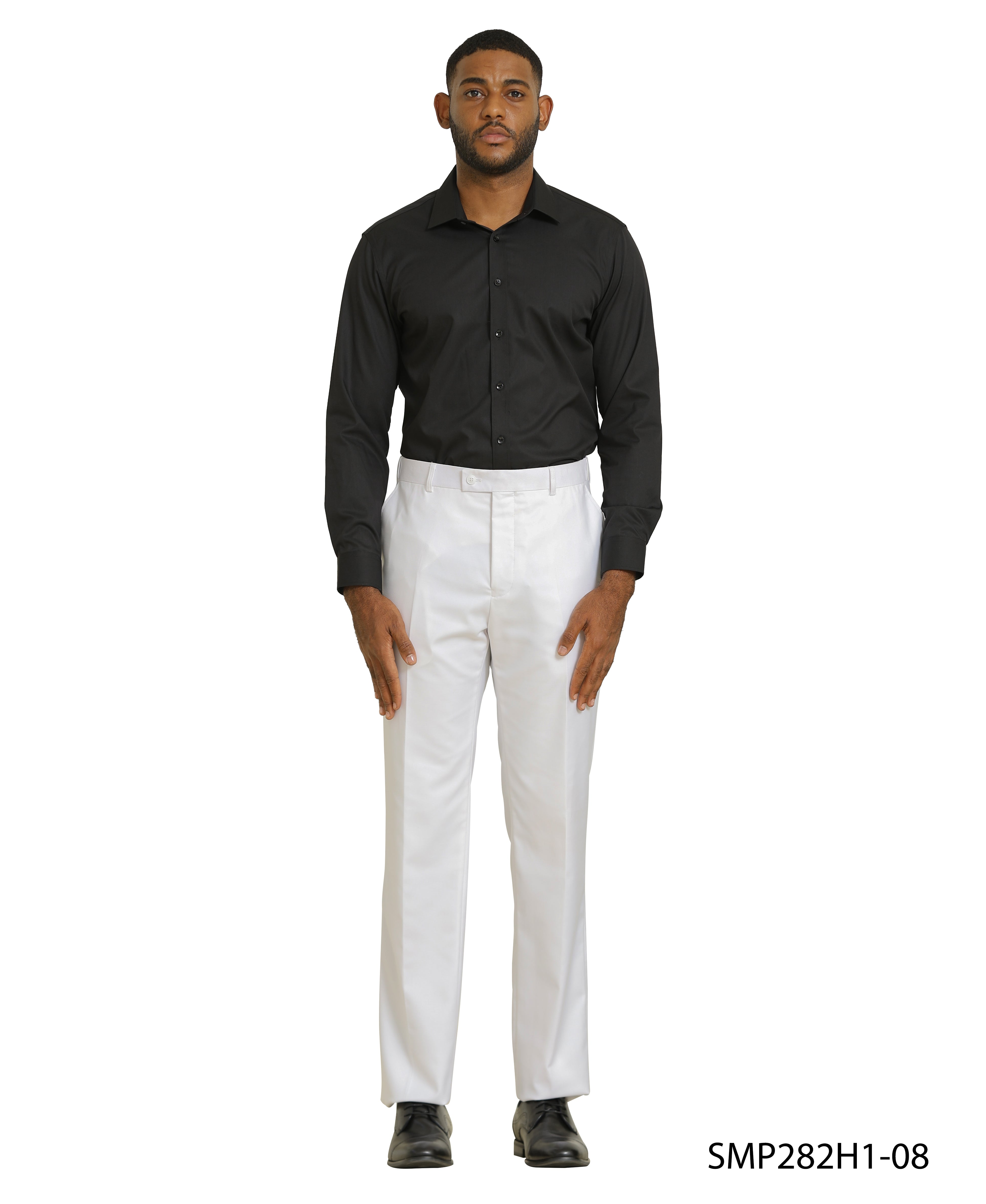 Solid Dress Pants ByBarry's Menswear