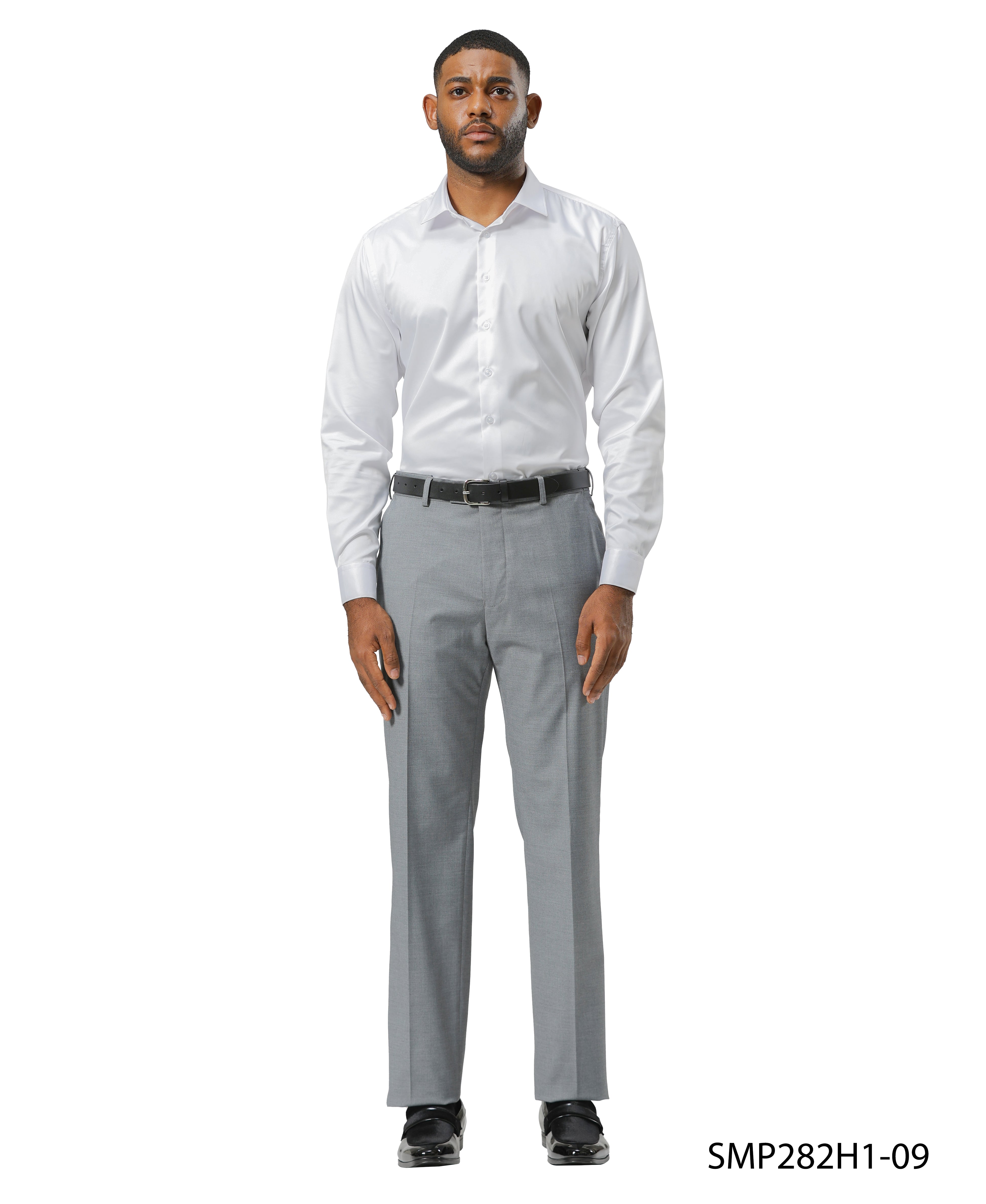 Solid Dress Pants ByBarry's Menswear