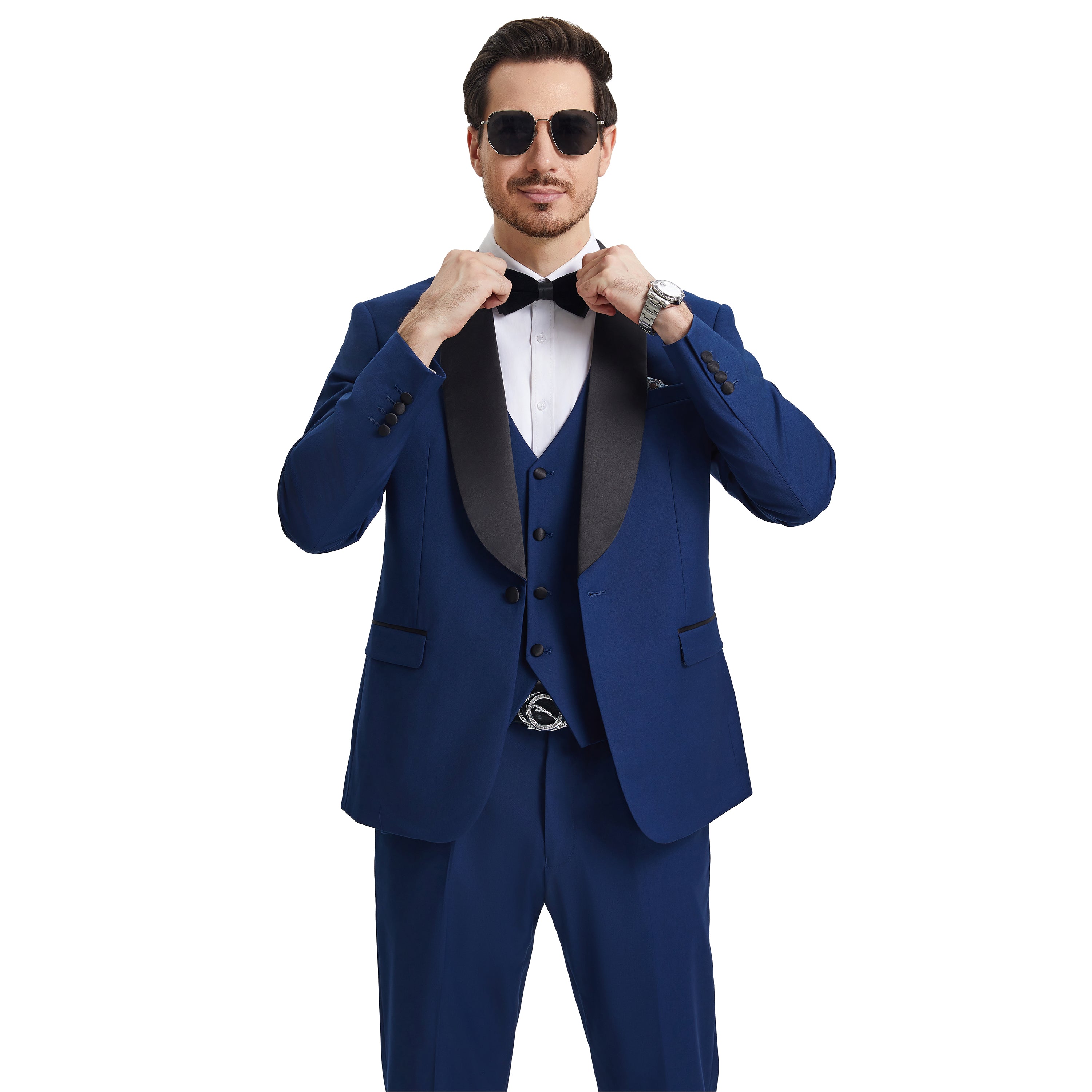 Men's   Hybrid-Fit 3pc Tuxedo Set