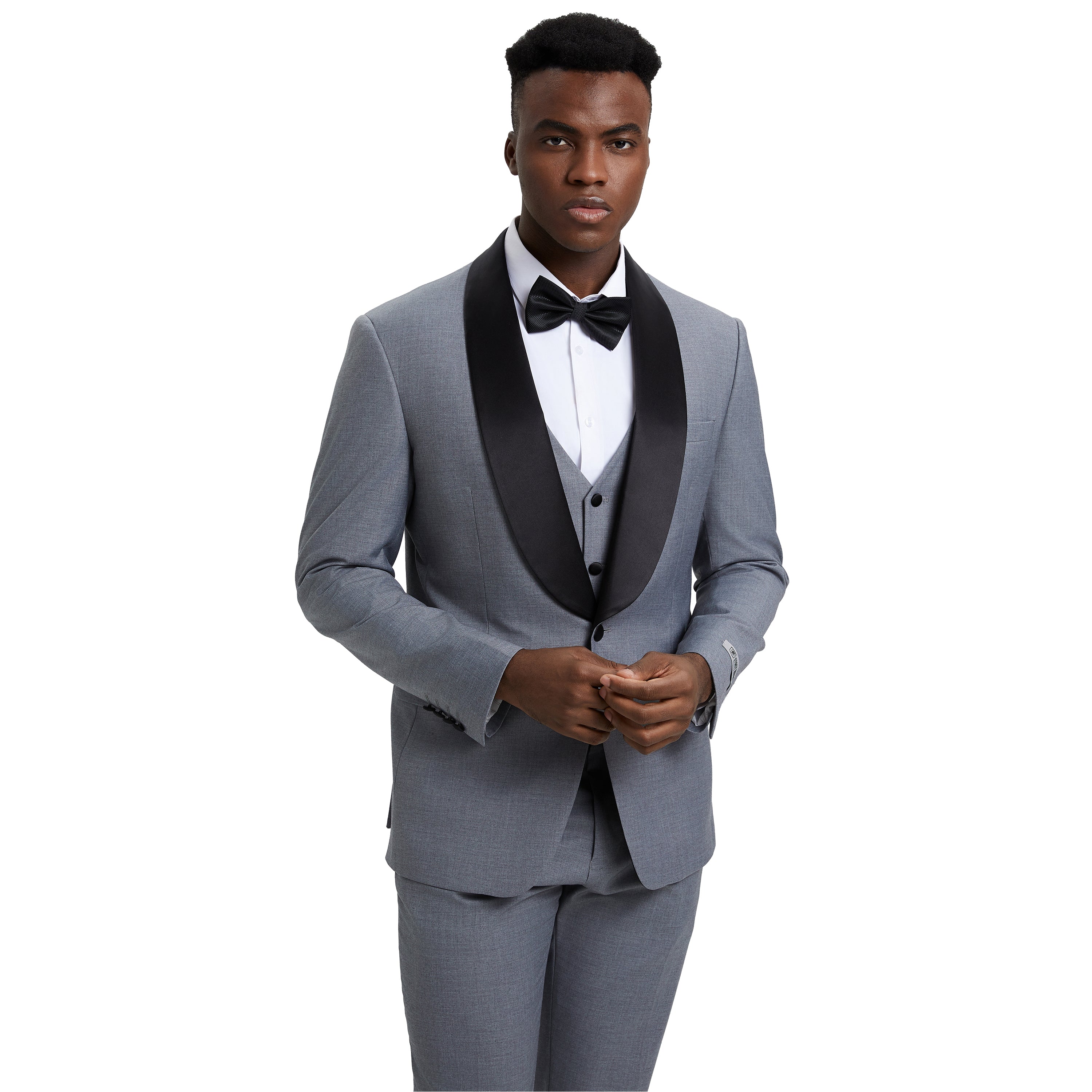 Men's   Hybrid-Fit 3pc Tuxedo Set
