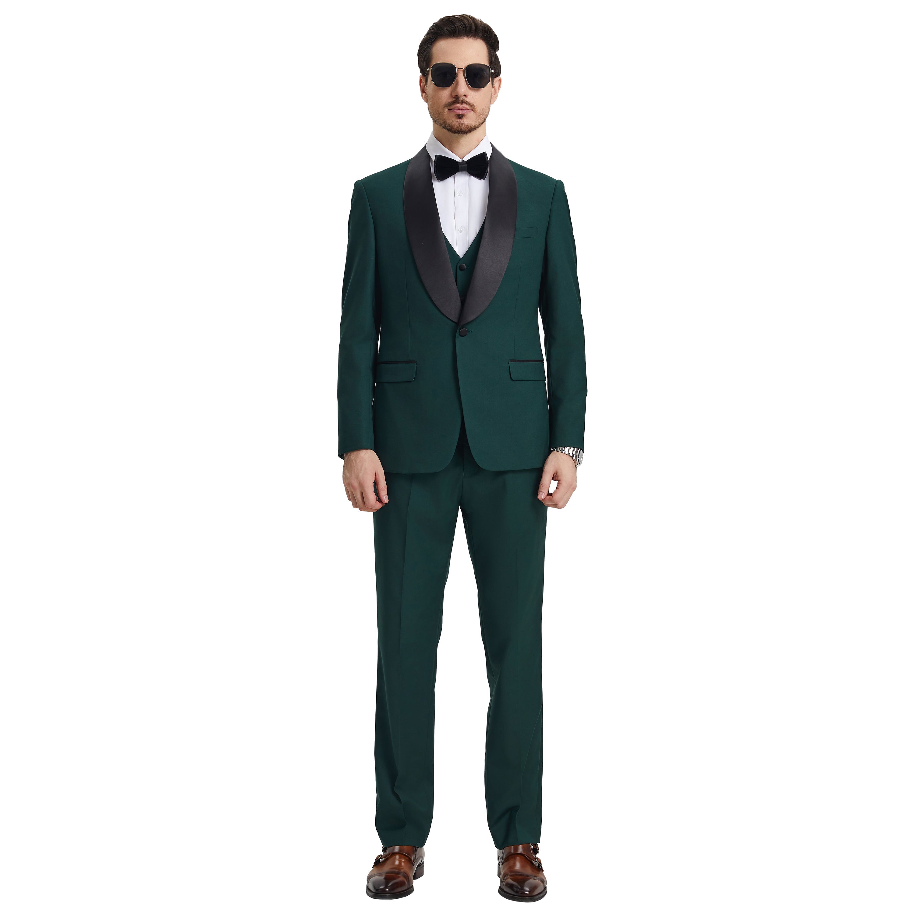 Men's   Hybrid-Fit 3pc Tuxedo Set