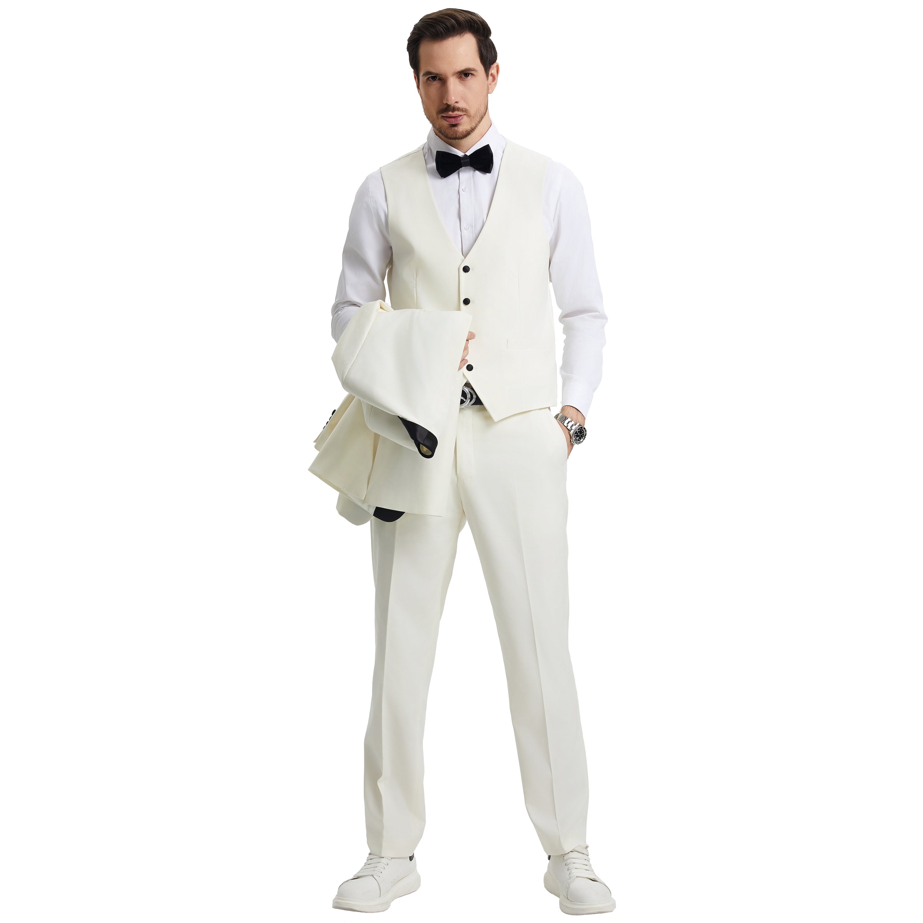 Men's   Hybrid-Fit 3pc Tuxedo Set