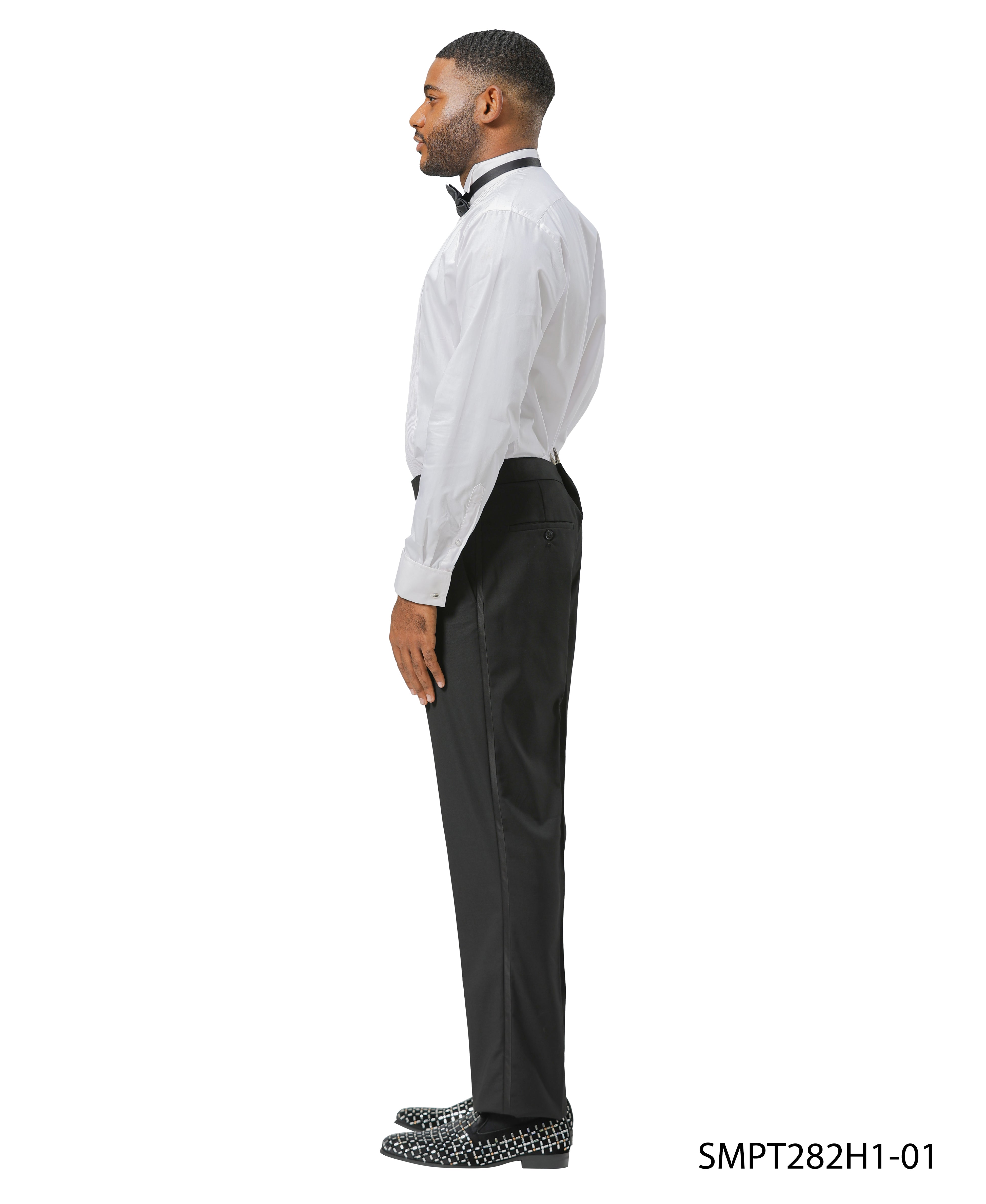 Solid Tuxedo Dress Pants ByBarry's Menswear