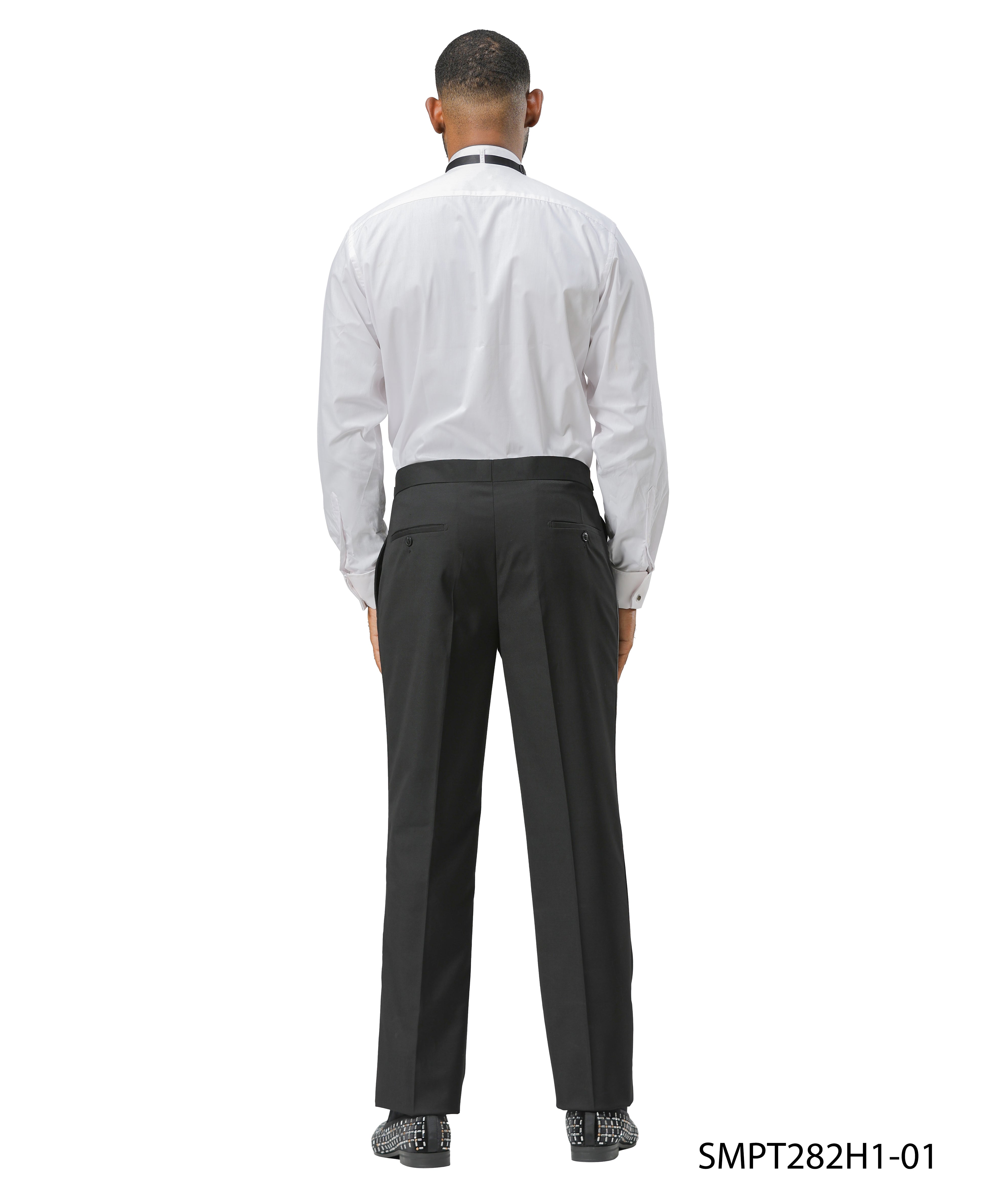 Solid Tuxedo Dress Pants ByBarry's Menswear