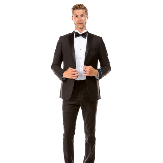 Men's 2pc Tuxedo w/ Satin Notch Lapel