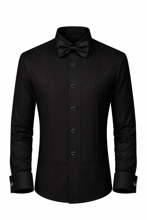 Barry's Tuxedo Shirt Black